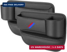 Generic 2 PCS Car Seat Gap Filler Organizer Compatible with BMW 1 2 3 4 5 6 7 Se picture