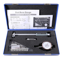 2-6 Inch by 0.0001'' Dial Bore Gauge Set, 6'' Stem Length, Ee20-1006 picture