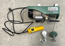 Sportsman Series 440 lbs. Lift ELECTRIC HOIST for game or garage- Working picture