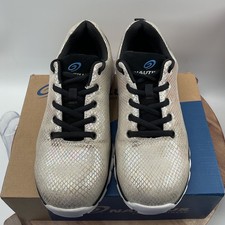 Nautilus Spark Oxford Womens Iridescent Snakeskin Composite Toe Work Shoes N1675 picture