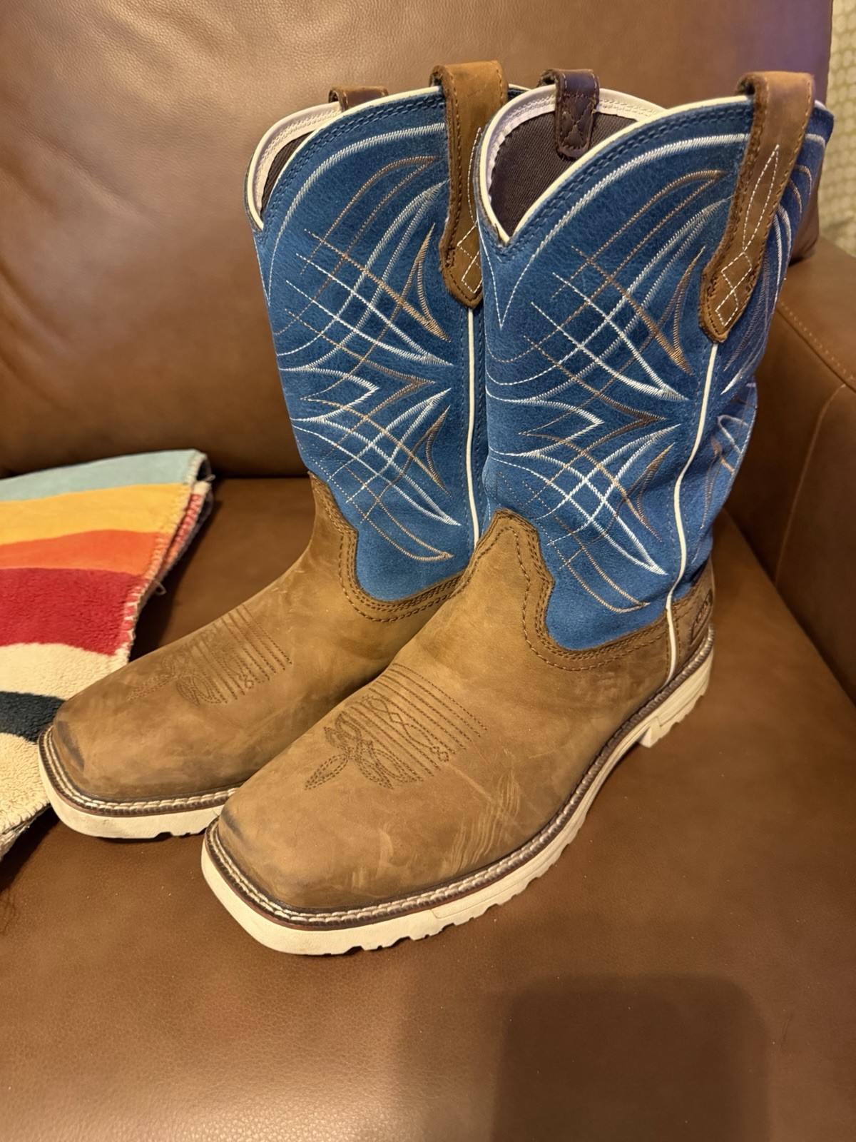 Ariat Men's Work Waterproof Size 10D Boots
