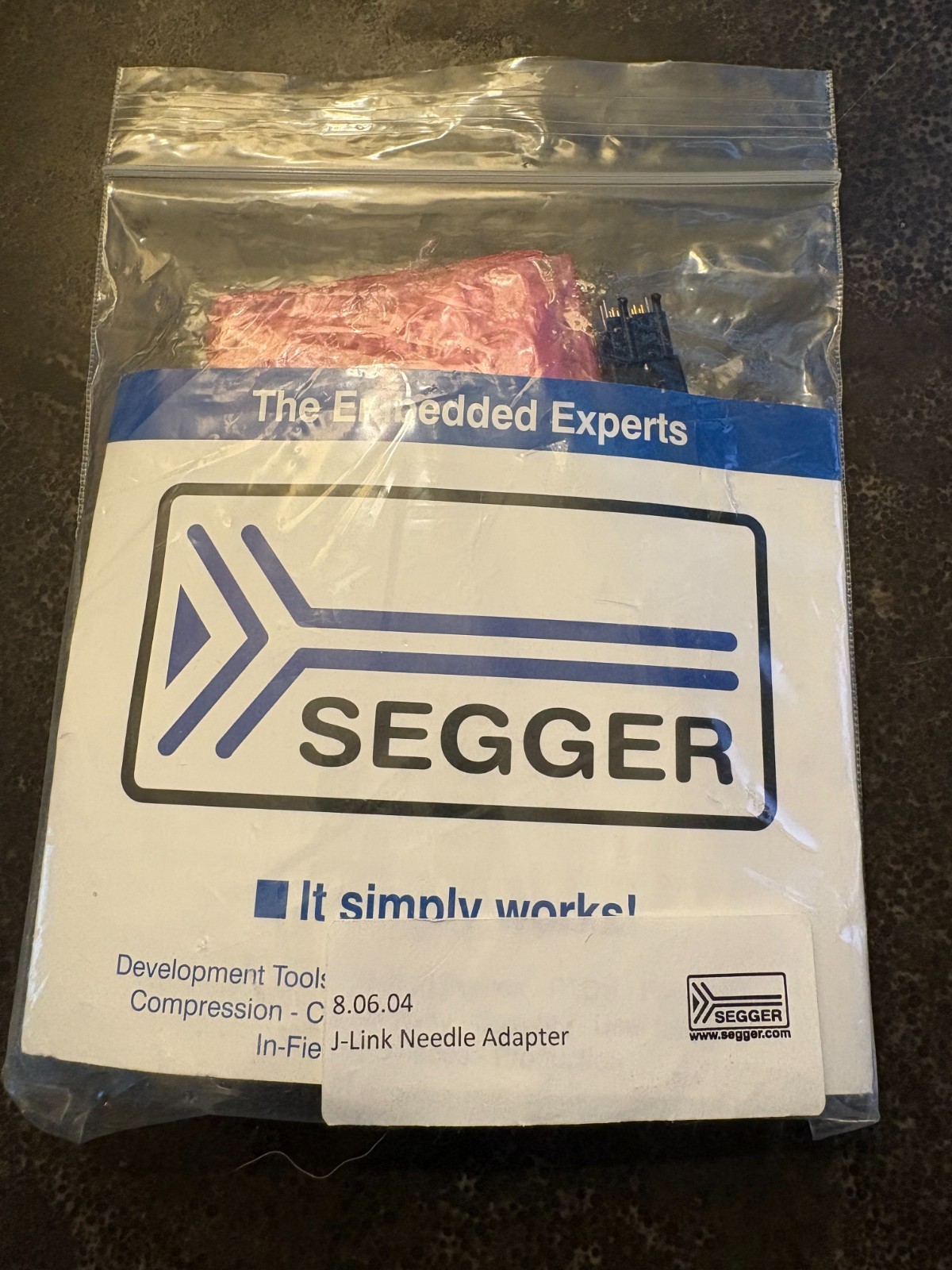 SEGGER J-Link Needle Adapter 10-Pin JTAG/SWD w/Cable
