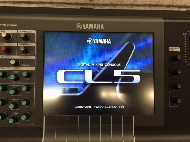 LCD Original For Yamaha CL5 Digital Mixer Display With Touch Screen