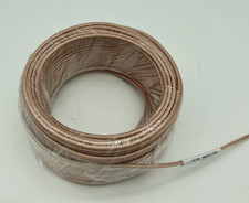 RG316 100ft Single Shielded Coax Cable Tan FEP Jacket 50ohm picture