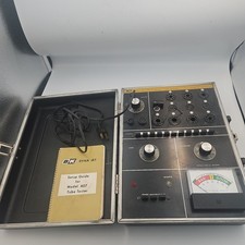 B&K Dyna-Jet Model 607 Solid State Tube Tester MPN 607 w/ Case & Manual, tested picture