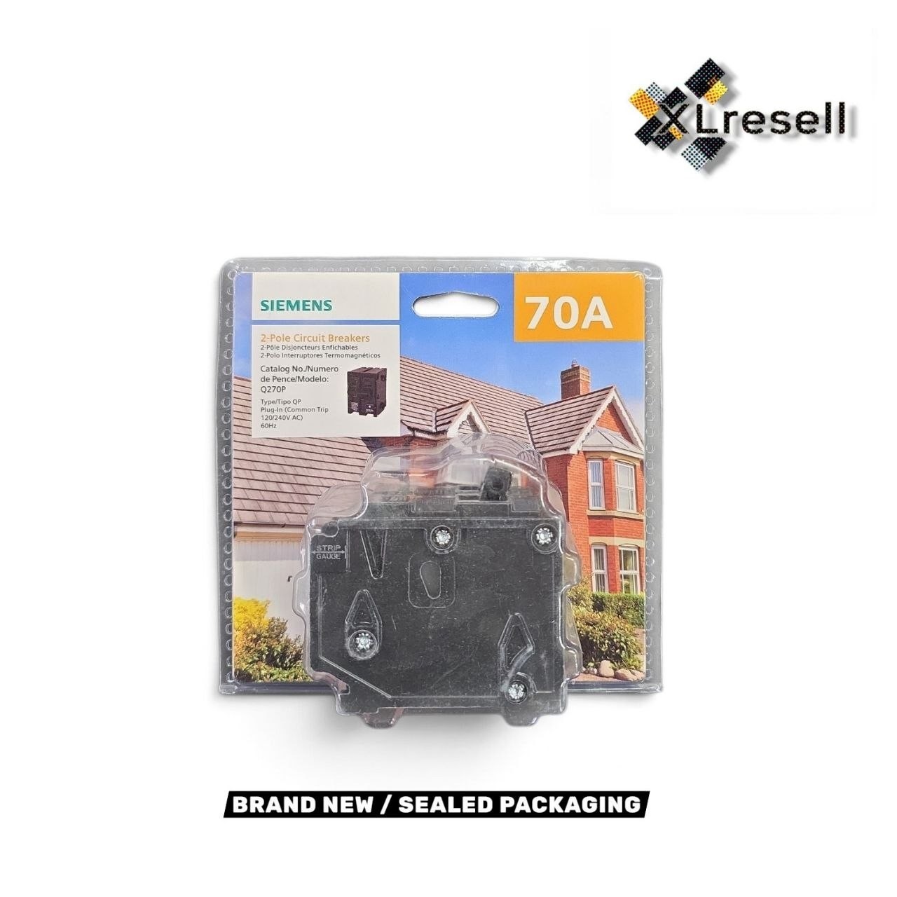 Siemens  Q270P 70 Amp 2-Pole Type QP Circuit Breaker