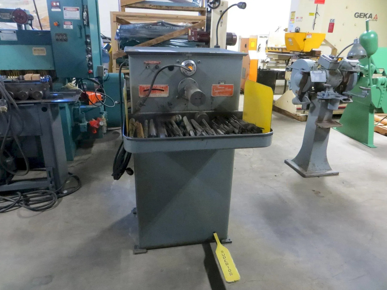 SUPERIOR HONE # J-2 Honing Machine USA #8532