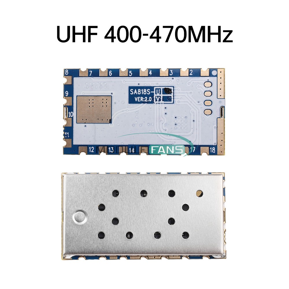 SA818S Walkie Talkie Module UHF 400-470/134-174MHz VHF Radio Module Amateur