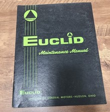 EUCLID General Motors 3 4 6-71 71E 71N 71T Engine MAINTENANCE Service Manual  picture