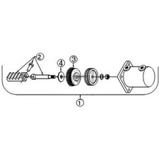 A-1041940m91 Power Steering Kit Fits Massey Ferguson Parts 20 2135 To35 135 35 picture