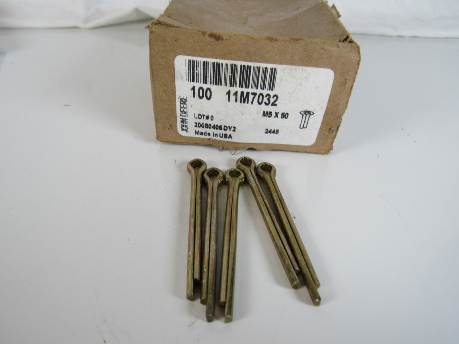 5x New Geniune OEM John Deere 11M7032 Cotter Pin