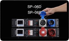 1pcs Portable Metal 380V 220V 32A 3 Phase Master Power Distribution Boxd picture