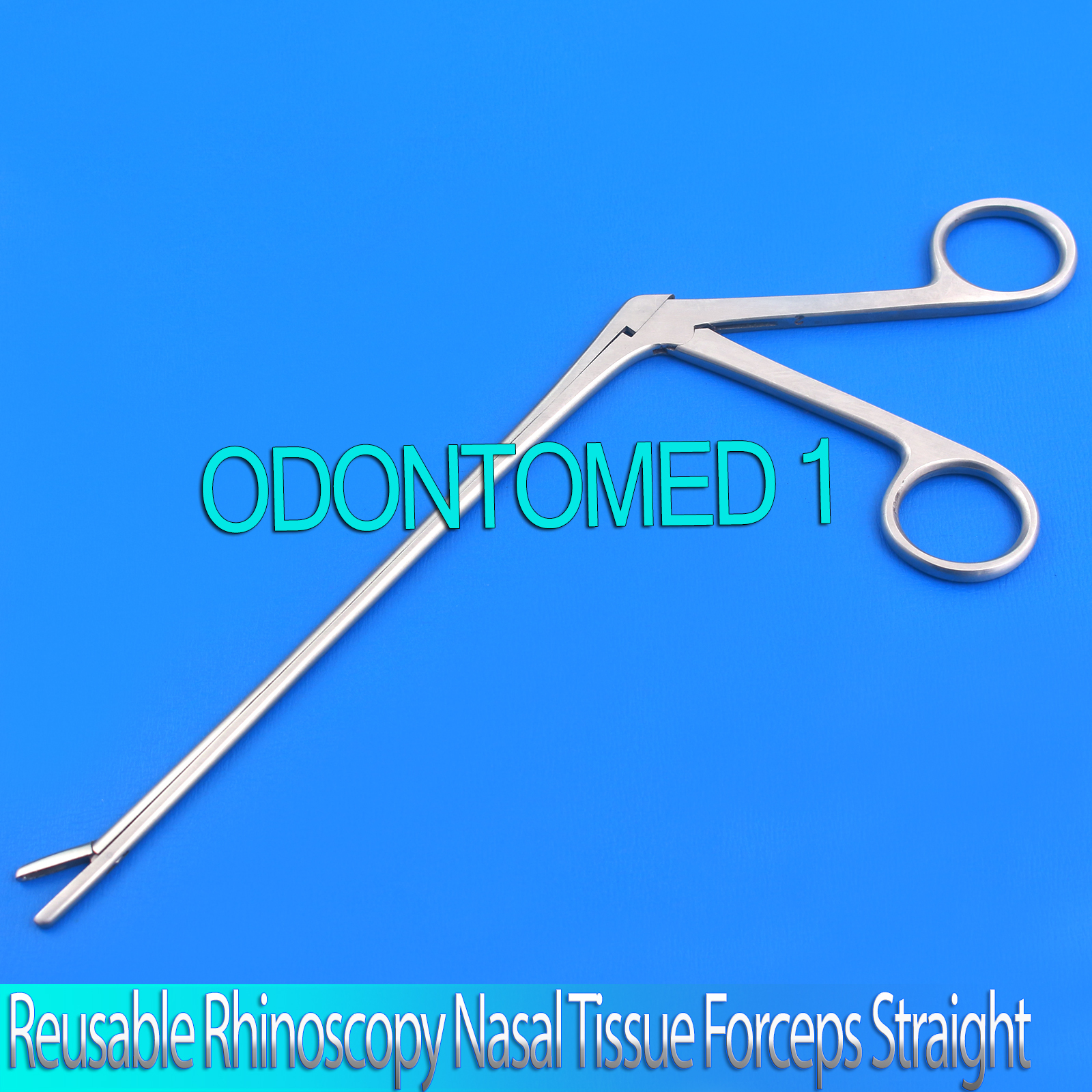 New Reusable Rhinoscopy Nasal Tissue Forceps, 3.5 x 135mm Straight Tip