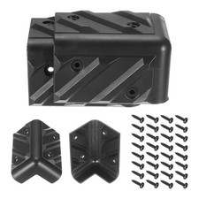 8 Pcs Speaker Corners Protector 48x48x80mm Plastic Edge with 32 Pcs Screw picture