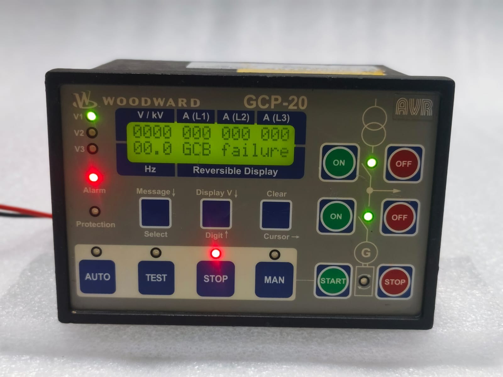 Woodward GCP-20 5448-918 Generator Control Panel Controller GCP-2045B/LS