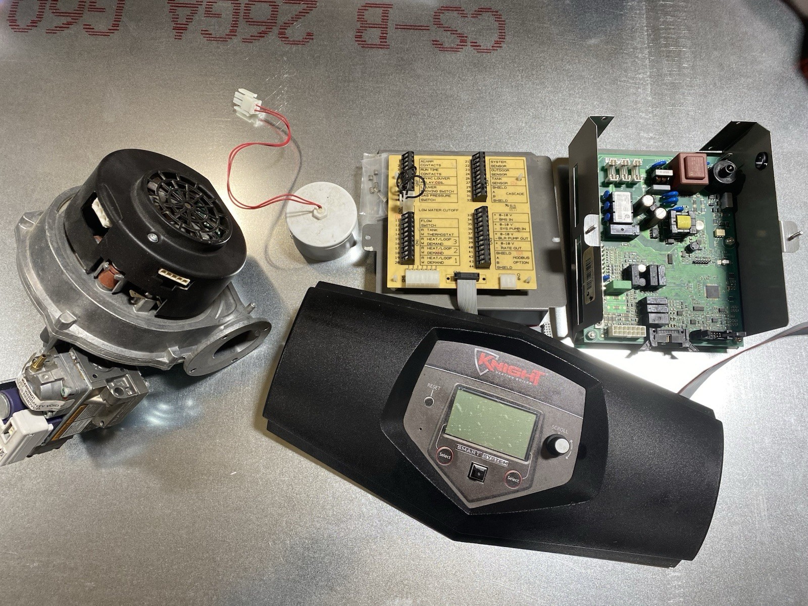 Lochinvar KBN Boiler control boards and gas valve Lochinvar KBN Boiler control boards and gas valve