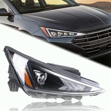 Headlight Clear Halogen Hyundai Elantra 2019-2020 92102F3500 Passenger Side picture