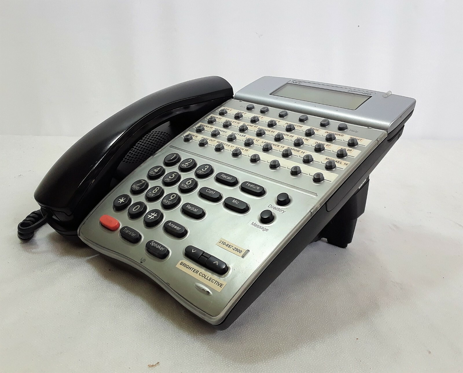 NEC DTERM 80 PHONE DTH-32D-1(BK)TEL 780079 #6967 NEC DTERM 80 PHONE DTH-32D-1(BK)TEL 780079 #6967