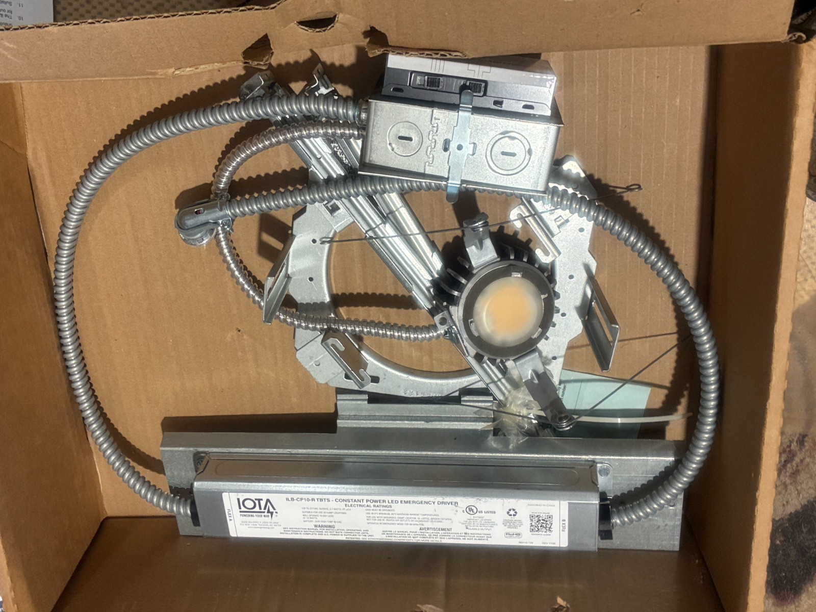 IOTA ILB-CP10-R TBTS+ LITHONIA LIGHTING LDN6 ALO2 SWW1 MVOLT UGZ EL HSG EM LIGHT IOTA ILB-CP10-R TBTS+ LITHONIA LIGHTING LDN6 ALO2 SWW1 MVOLT UGZ EL HSG EM LIGHT