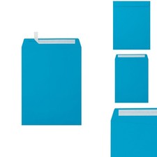 LUXPaper 10x13 Open End Envelopes Pool Blue 80lb Text 250 Count picture