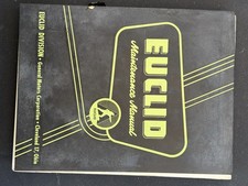 EUCLID MAINTENANCE MANUAL FOR TWIN POWER CRAWLER MODEL (TC-12) picture