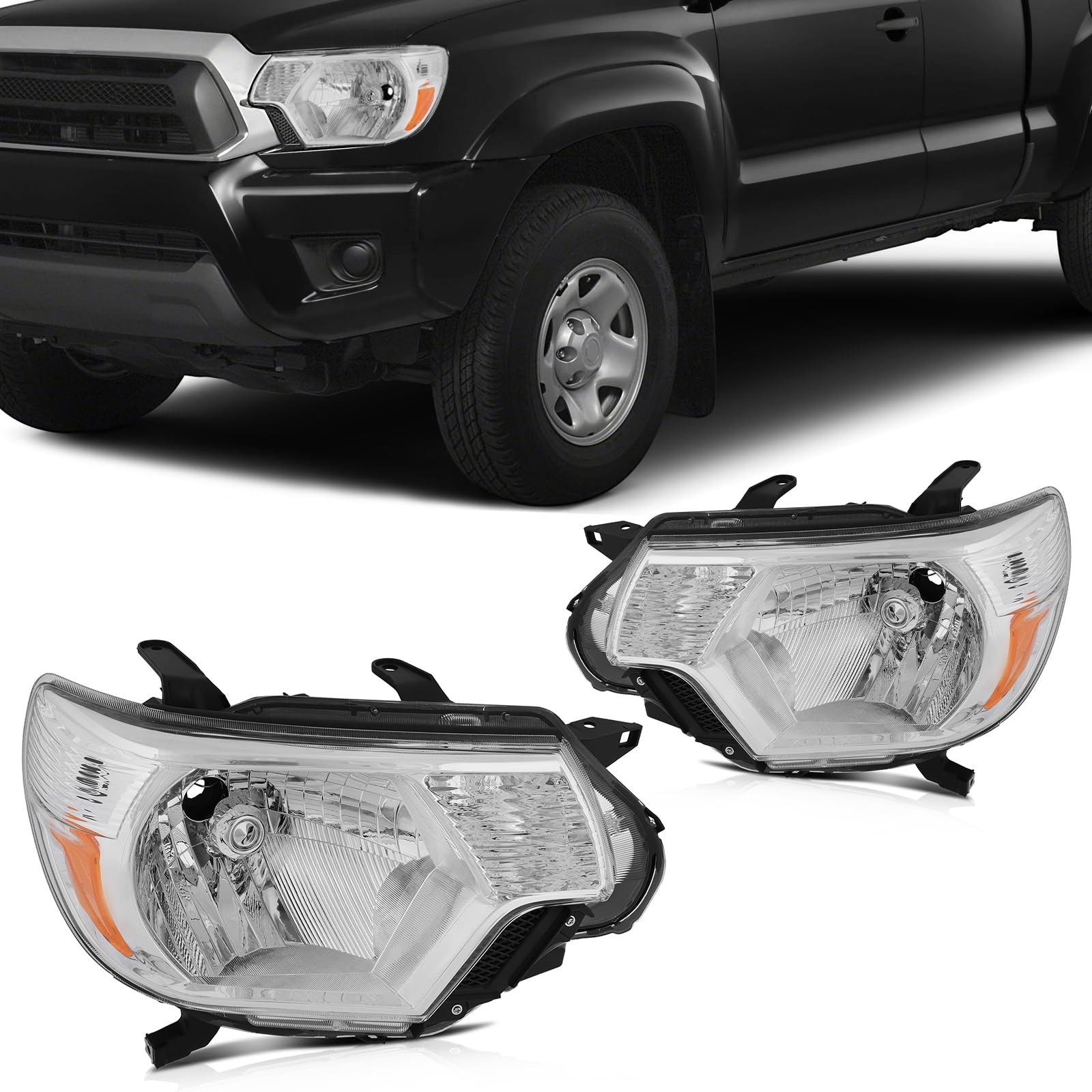 Headlights Fit for Toyota Tacoma 2012-2015