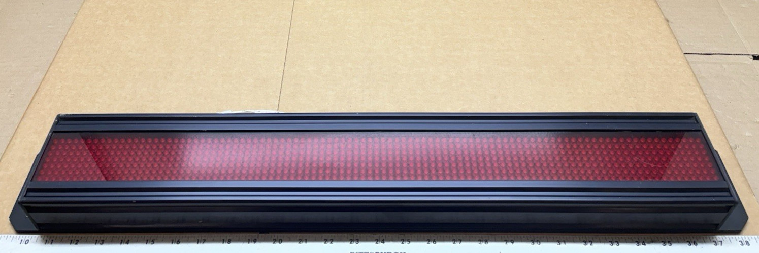 Clever Devices Red LED Transit Bus Message Display 12/24V 104-300-0004