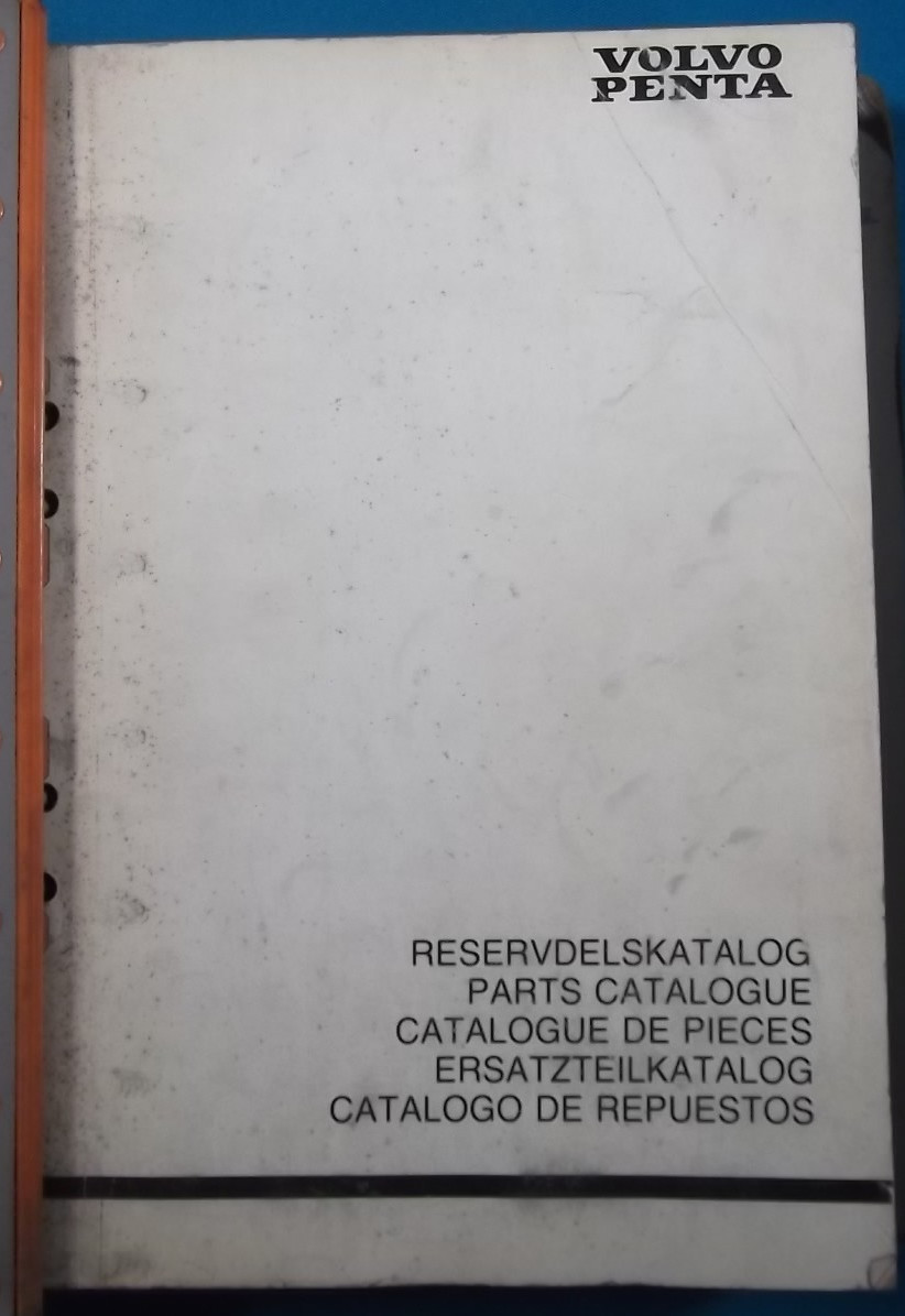 VOLVO PENTA TD60A TD60B TD60D D70B TD70B TD70G TID70G ENGINE PARTS MANUAL