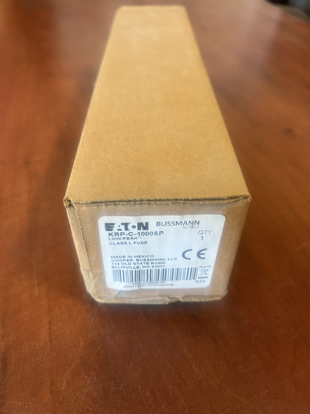 NIB - Bussmann - KRP-C-1000SP - 1000 A Current-Limiting Time-Delay Fuse