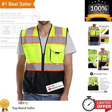ANSI Class 2 Compliant Reflective Vest for Reliable Visibility and Durability picture