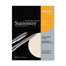 Wausau Paper?- Astroparche Fine Business Paper, 24 lbs., 8-1/2 x 11, Natural, 50 picture
