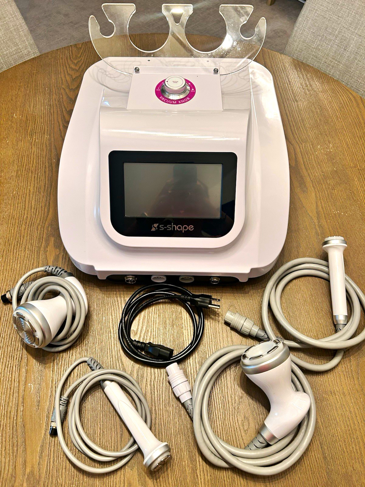S-shape Body Sculpting Machine: RF/Ultrasonic Cavitation/Vacuum/EMS