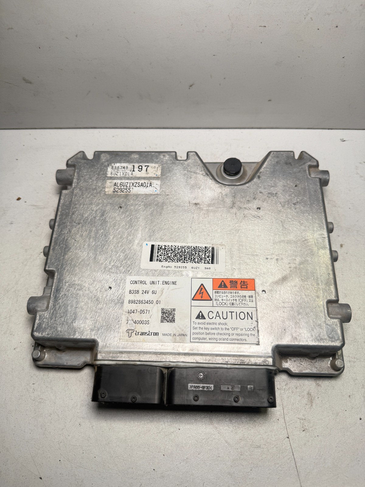 Isuzu ECM ECU 898349197 OEM Engine Control Module Diesel Computer Unit 6UZ1