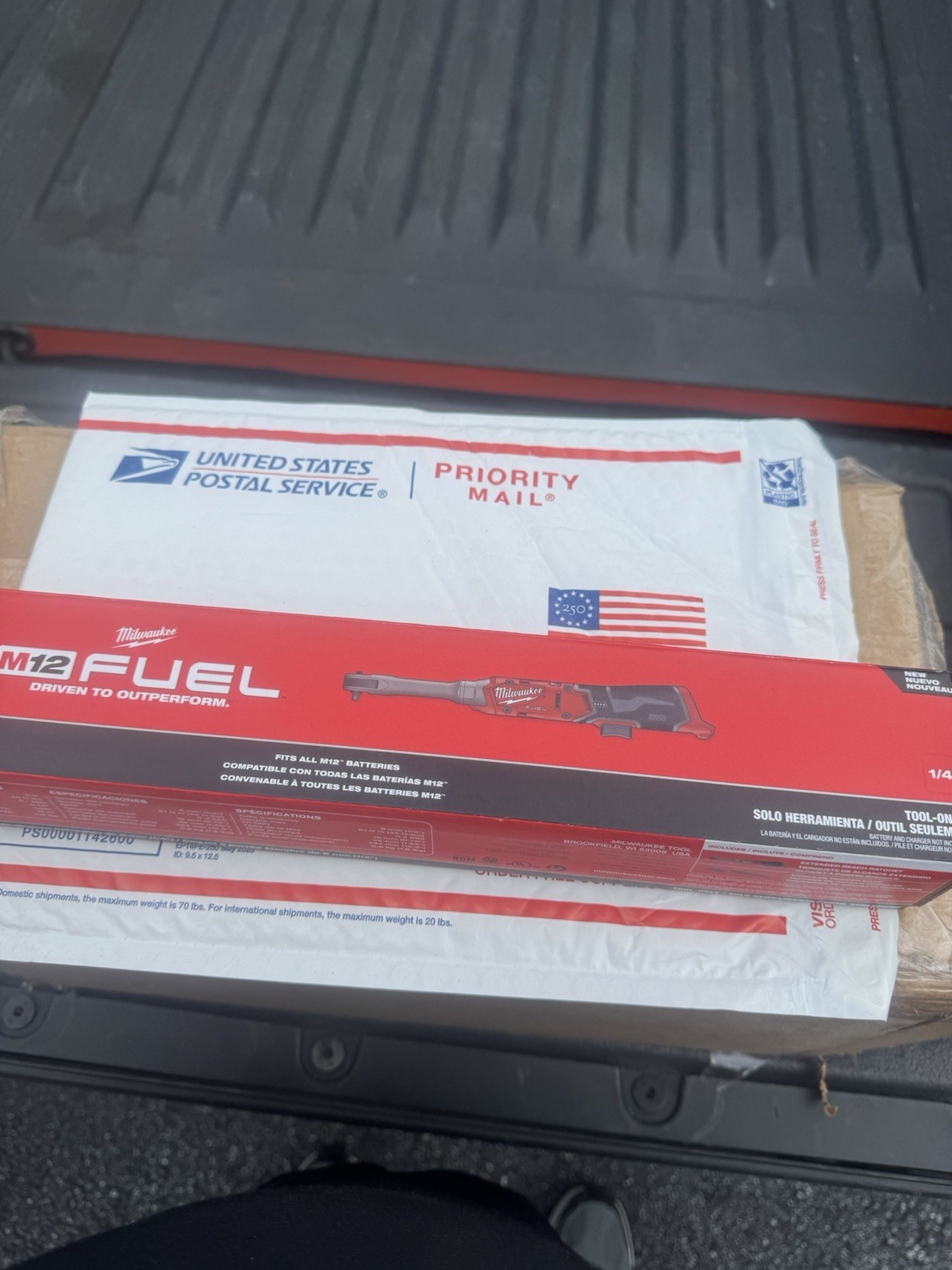 Milwaukee M12 3058-20 FUEL 1/4 Inch Extended Reach Ratchet Tool Only Milwaukee M12 3058-20 FUEL 1/4 Inch Extended Reach Ratchet Tool Only