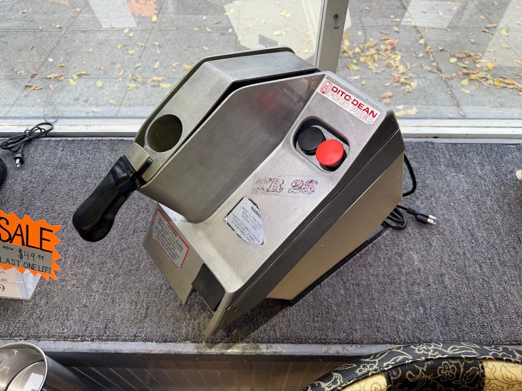 Dito Dean TR 22   NO Slicing Blades * Machine only *Warranty* complete serviced