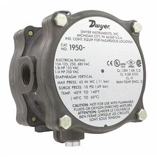 Dwyer Instruments 1950-00-2F Pressure Switch, Standard, Spdt, 1/8