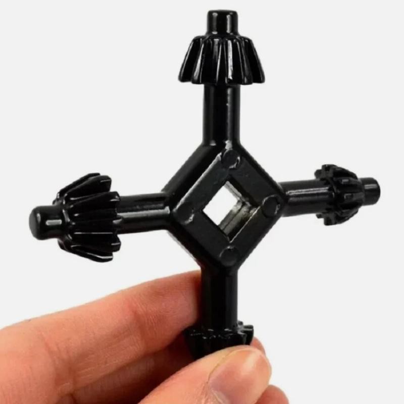 4 Way Drill Press Chuck Key Size 3/8