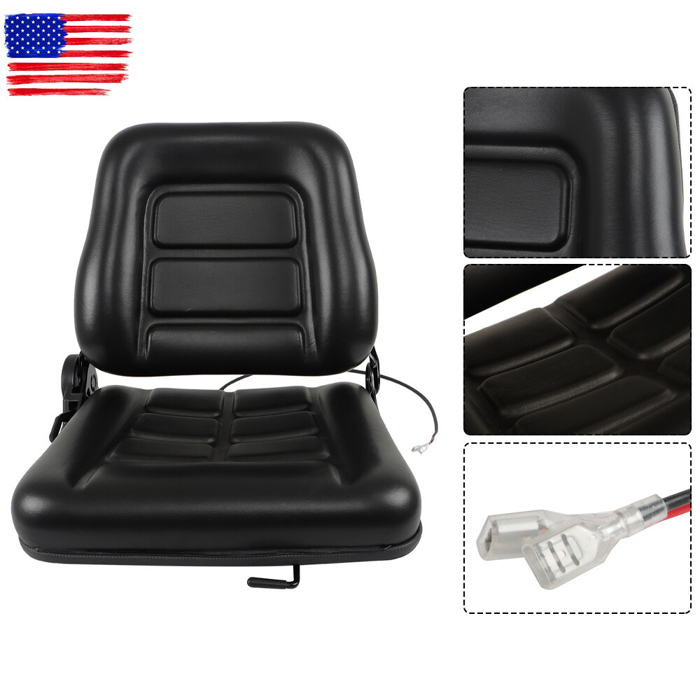 FOR CLARK CAT HYSTER YALE TOYOTA MITSUBISHI Forklift Seat with Adjustable Angle