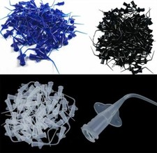Dental Endodontic Disposable  Irrigation Tip Clear/Blue/Black 100pcs/Pack picture