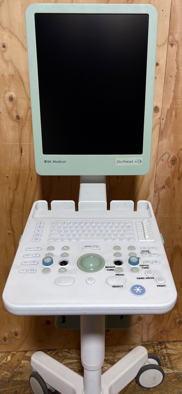 BK Medical Flex Focus 1202 Ultrasound Scanner B-K with Sony printer & Stand BK Medical Flex Focus 1202 Ultrasound Scanner B-K with Sony printer & Stand
