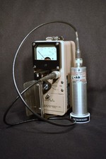 NICE Ludlum Model 3 Geiger Counter Kit - 44-7 αβγ Probe, Case, Just Calibrated picture