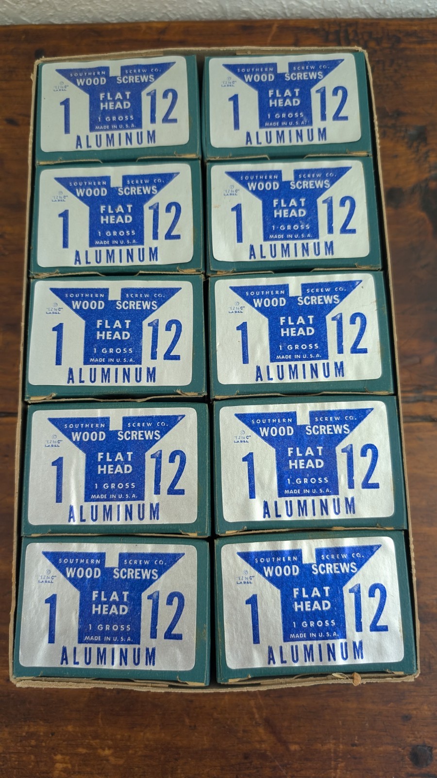 Vintage Southern Screw Co #12x1\