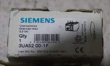 NEW Siemens S3VA52 00-1F OVERLOAD RELAY picture