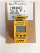 BENDER RCM420-D-2 Residual Current Monitor 12 BRAND NEW picture