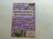 Genuine Euclid scrapers operators handbook picture