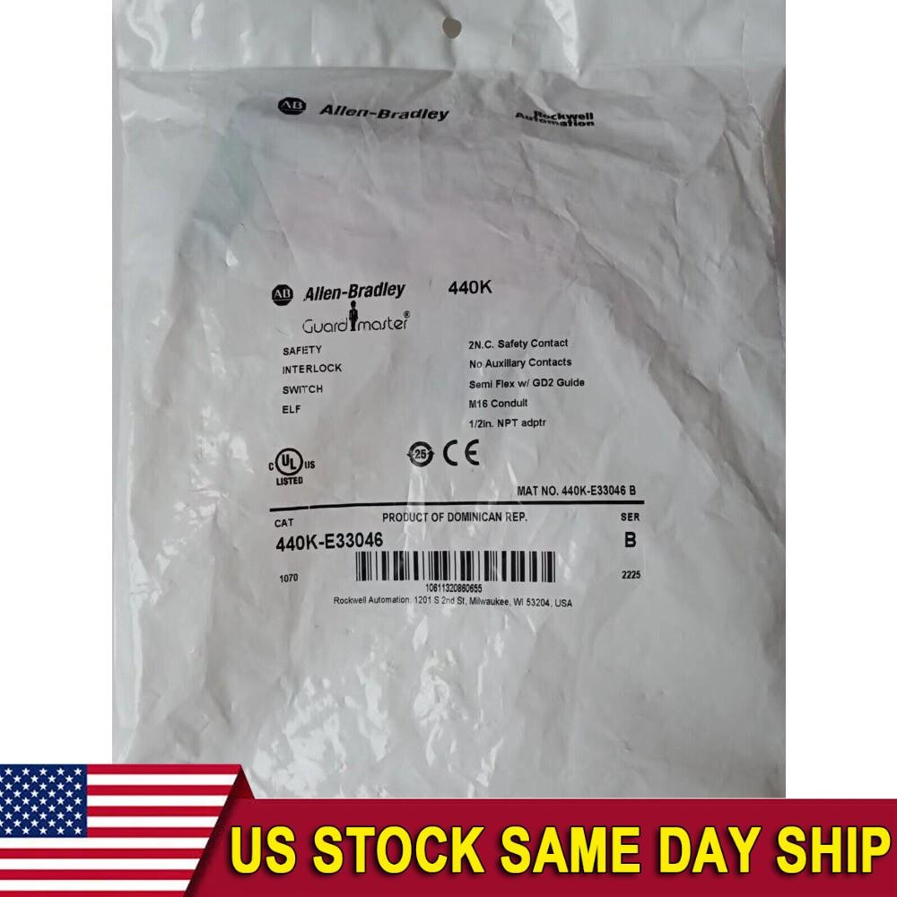 NEW Allen Bradley 440K-E33046 Safety switch 440KE33046 UPS transportation