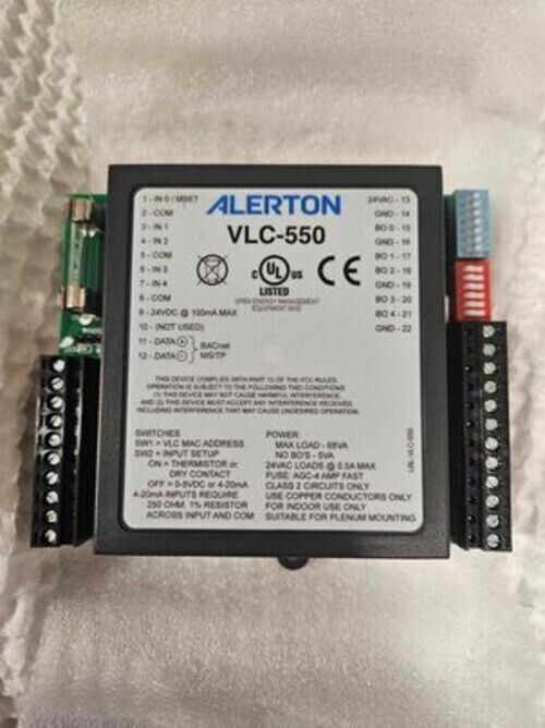 Alerton VLC-550 Controller Bactalk V4.02 New (FREE SHIPPING)