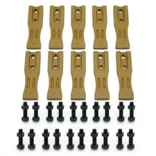 10PK 6684447 Bucket Teeth Unitooth with Bolts & Nuts for Skid Steer Bucket picture