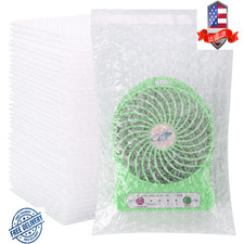 Bubble Wrap Pouches Double Wall 50 Pack 6x8 Inch Clear Self Seal Cushioning Bags picture