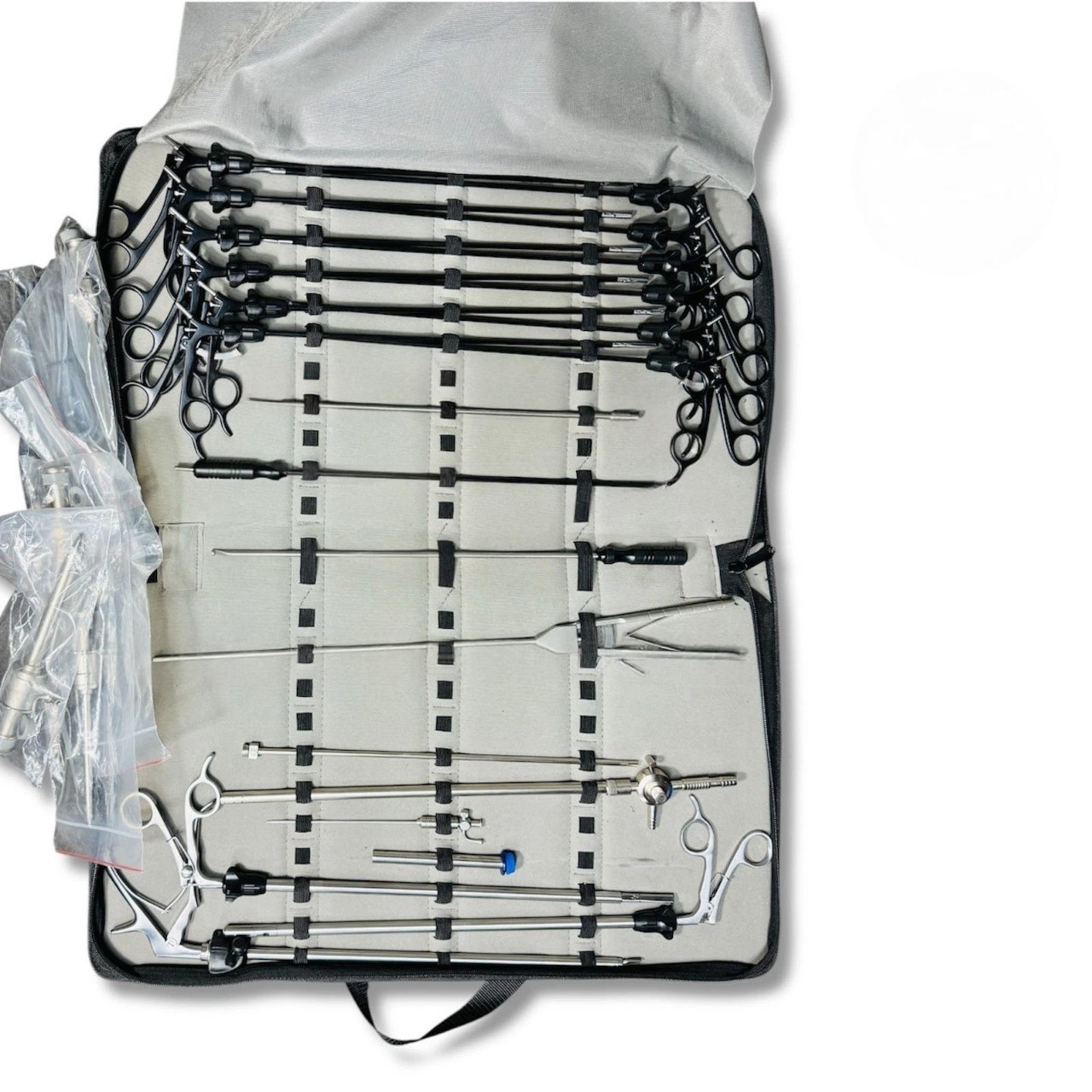 German Grade 28 Pcs Laparoscopic Surgery Set Laparoscopy Endoscopy Instruments
